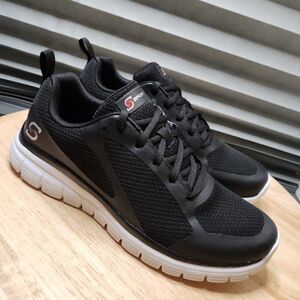 S Sport by Skechers black memory foam shoes mens 9